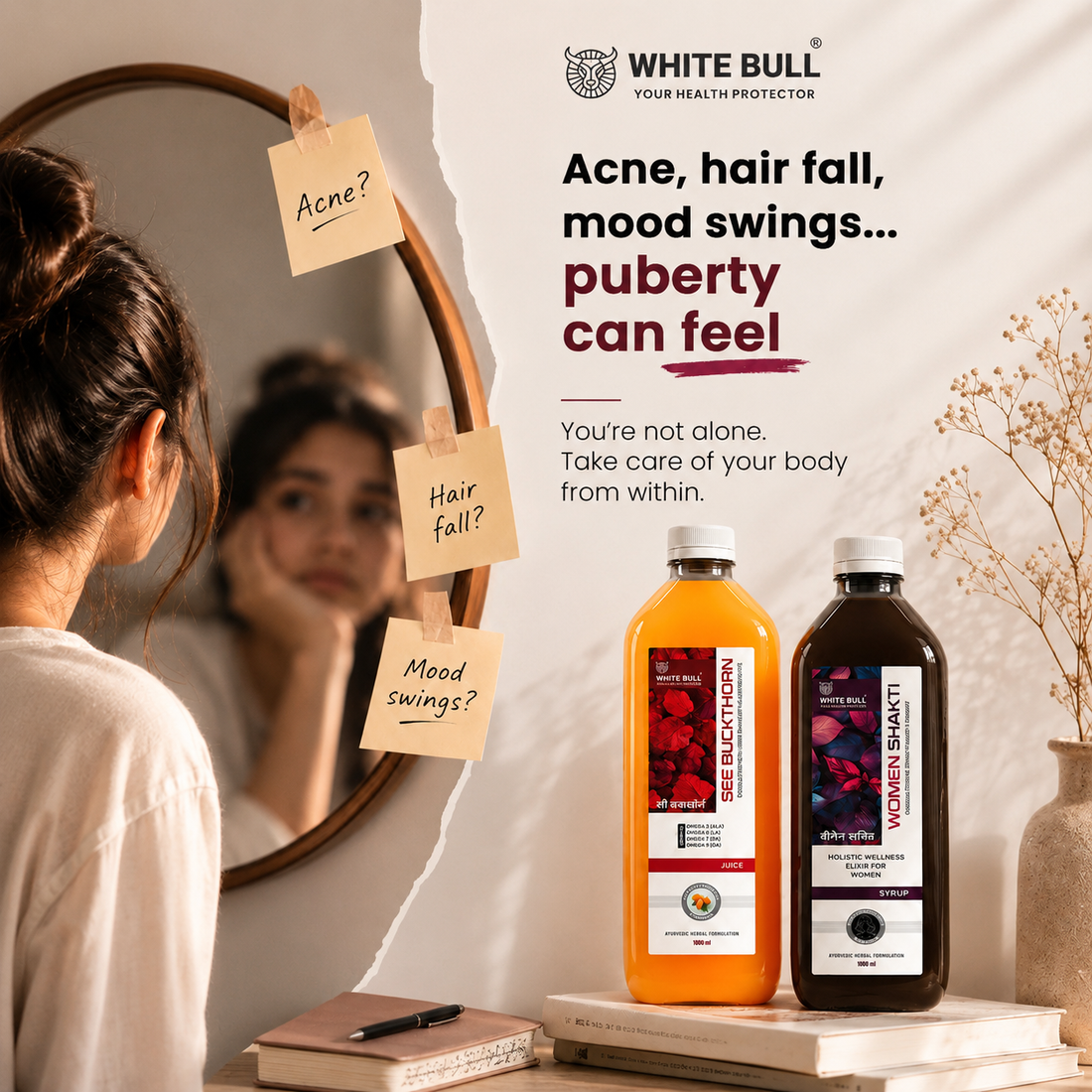 Women’s Everyday Wellness Combo: Sea Buckthorn + Women Shakti