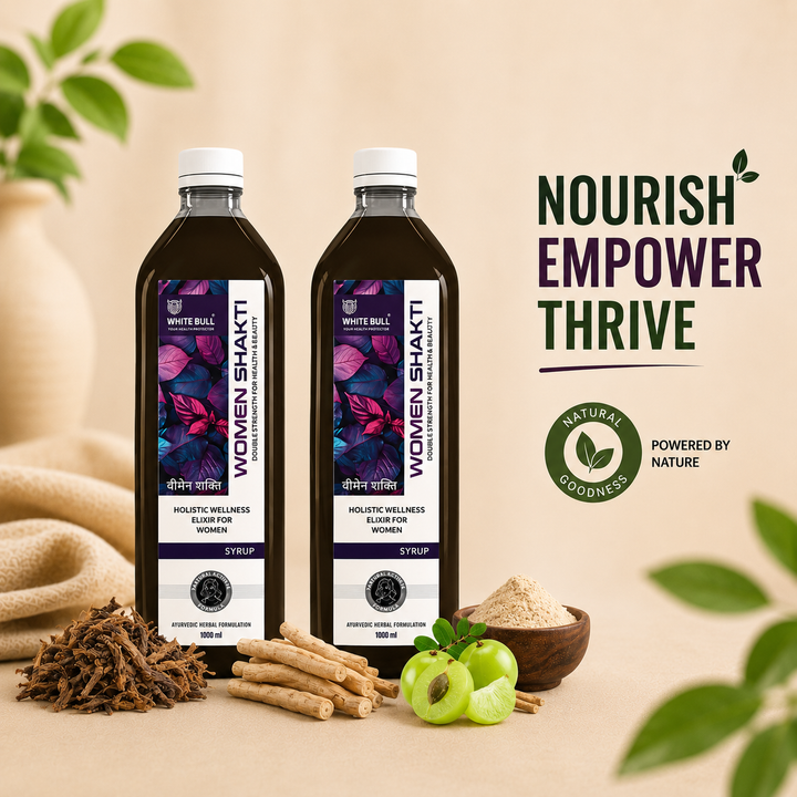 Women Shakti Juice (Pack of 2) | Supports Female Health, Natural Rhythm & Vitality | Supports and helps with PMS and PCOS Symptoms | 1 Lit
