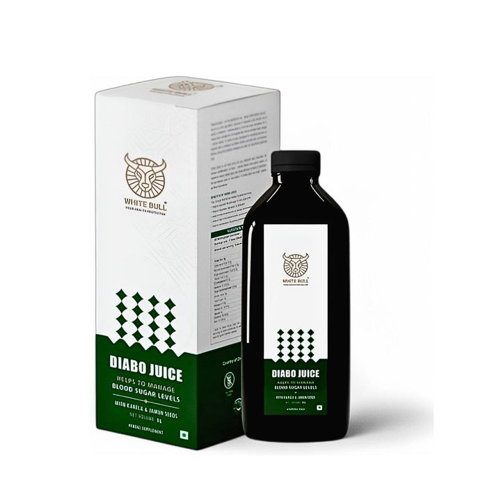 Diabo Juice – Natural Herbal Blend for Diabetes Care | With Neem, Karela, Jamun, Aloe Vera, Vijaysar, Gurmar, Methi & More | Supports Blood Sugar Balance & Metabolism | 100% Natural | 1L Bottle