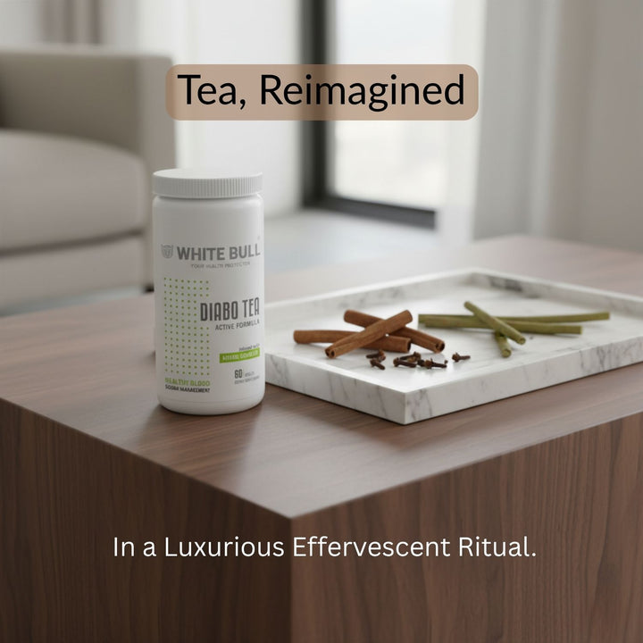 Diabo Tea (60 Tablets) | Extract Blend for Diabetes Care | Supports Blood Sugar Balance & Metabolism | Vegan & Gluten-Free