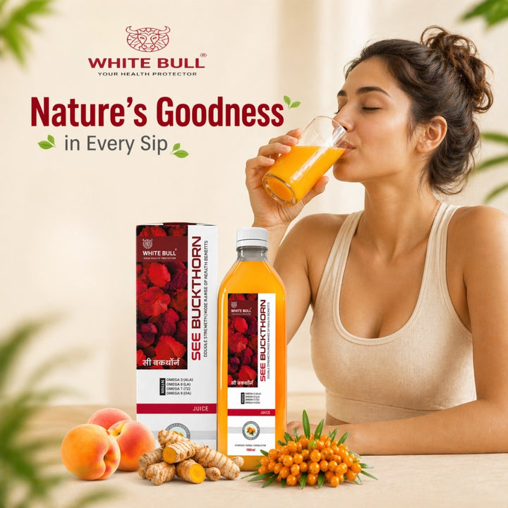 Sea Buckthorn Juice – Antioxidant Rich | Omega 3,6,7,9 | 1L