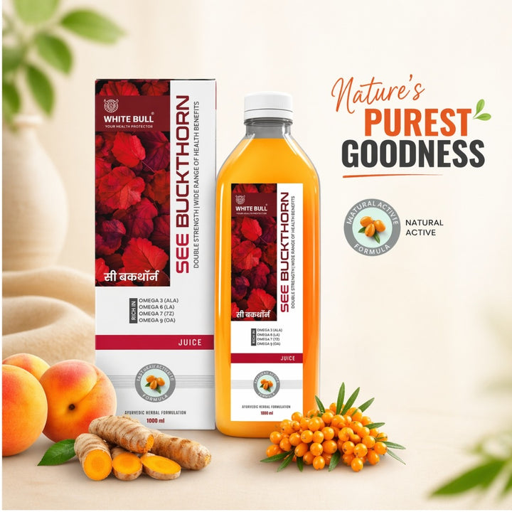 Sea Buckthorn Juice – Antioxidant Rich | Omega 3,6,7,9 | 1L