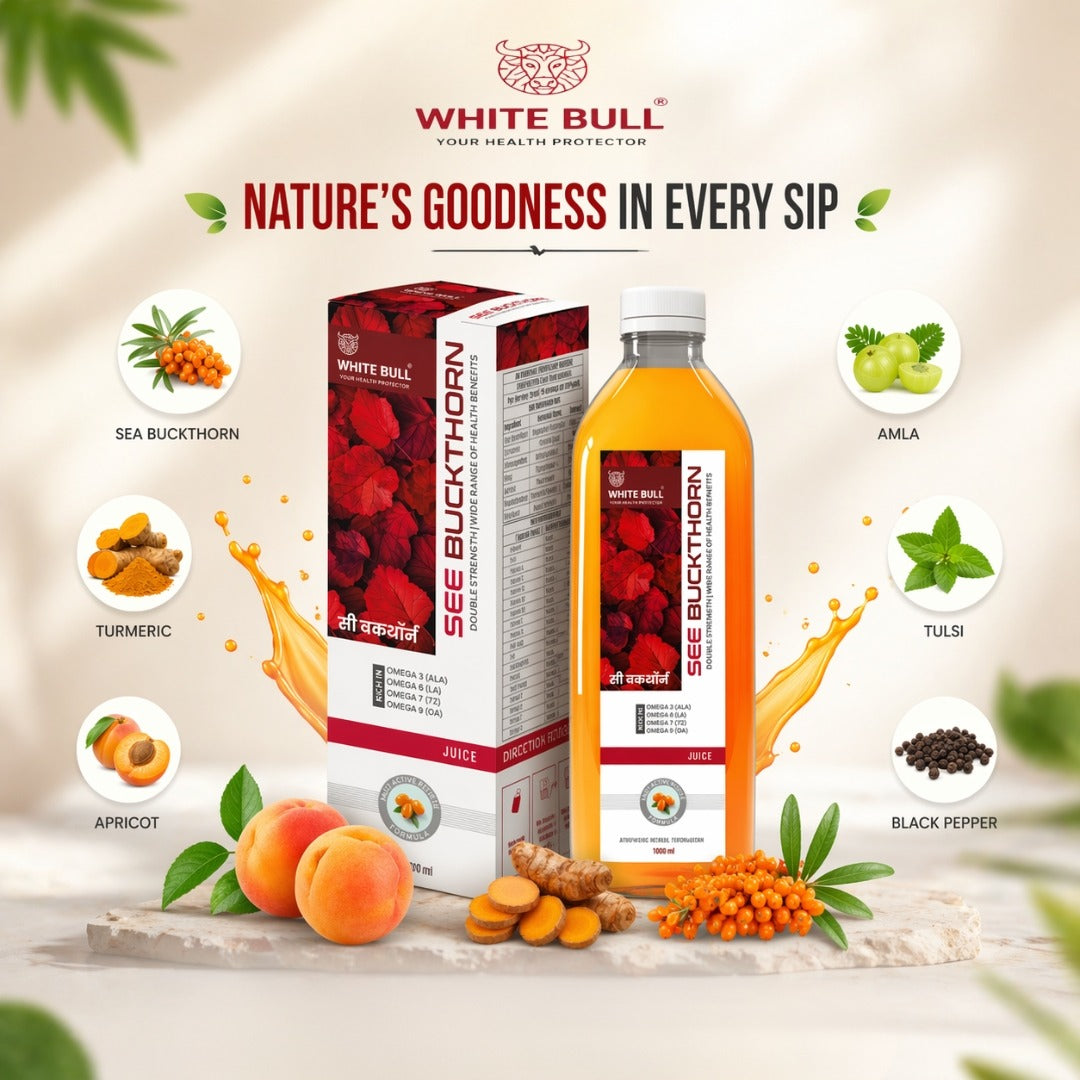 Sea Buckthorn Juice – Antioxidant Rich | Omega 3,6,7,9 | 1L