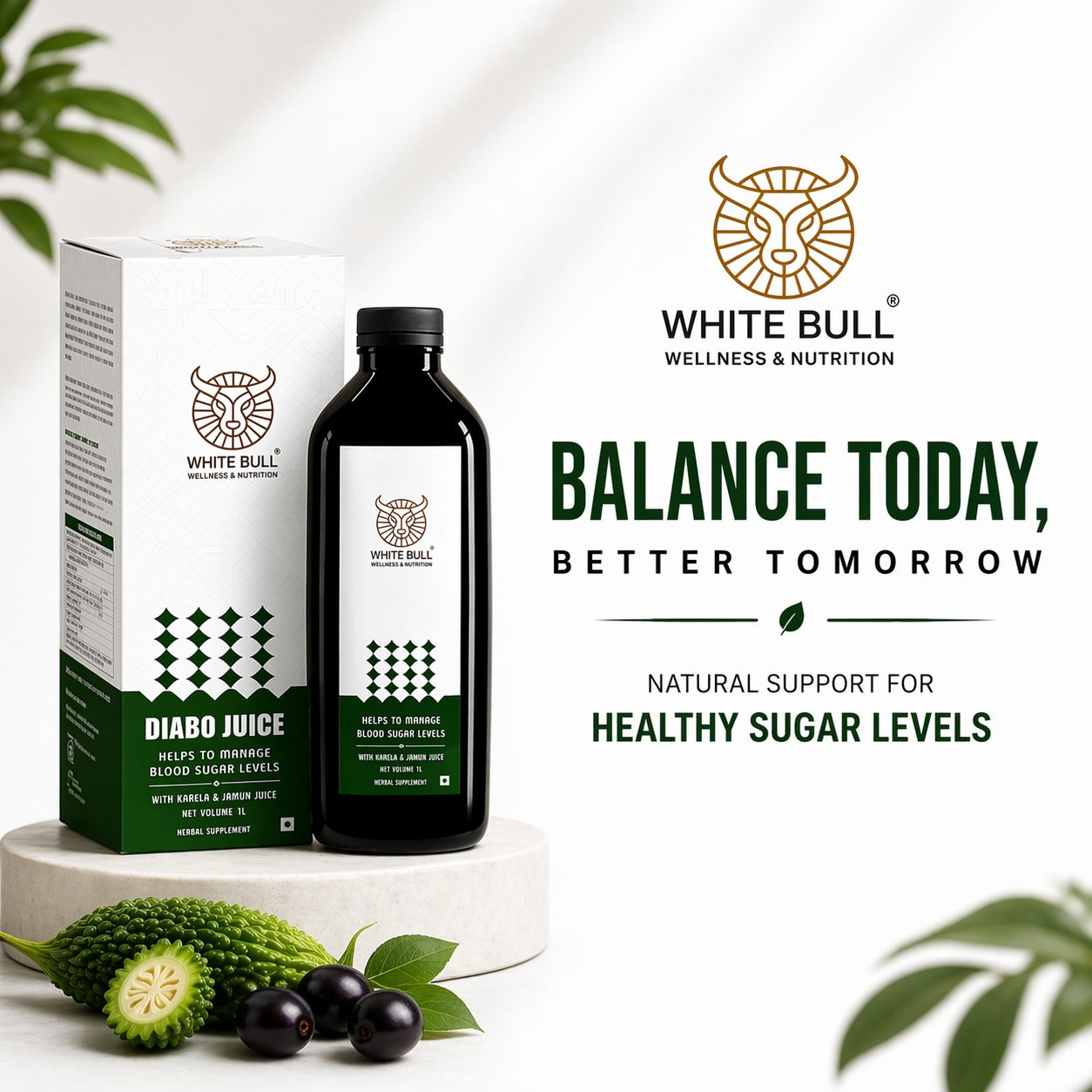 Diabo Herbal Juice for Blood Sugar Balance | Pack of 2