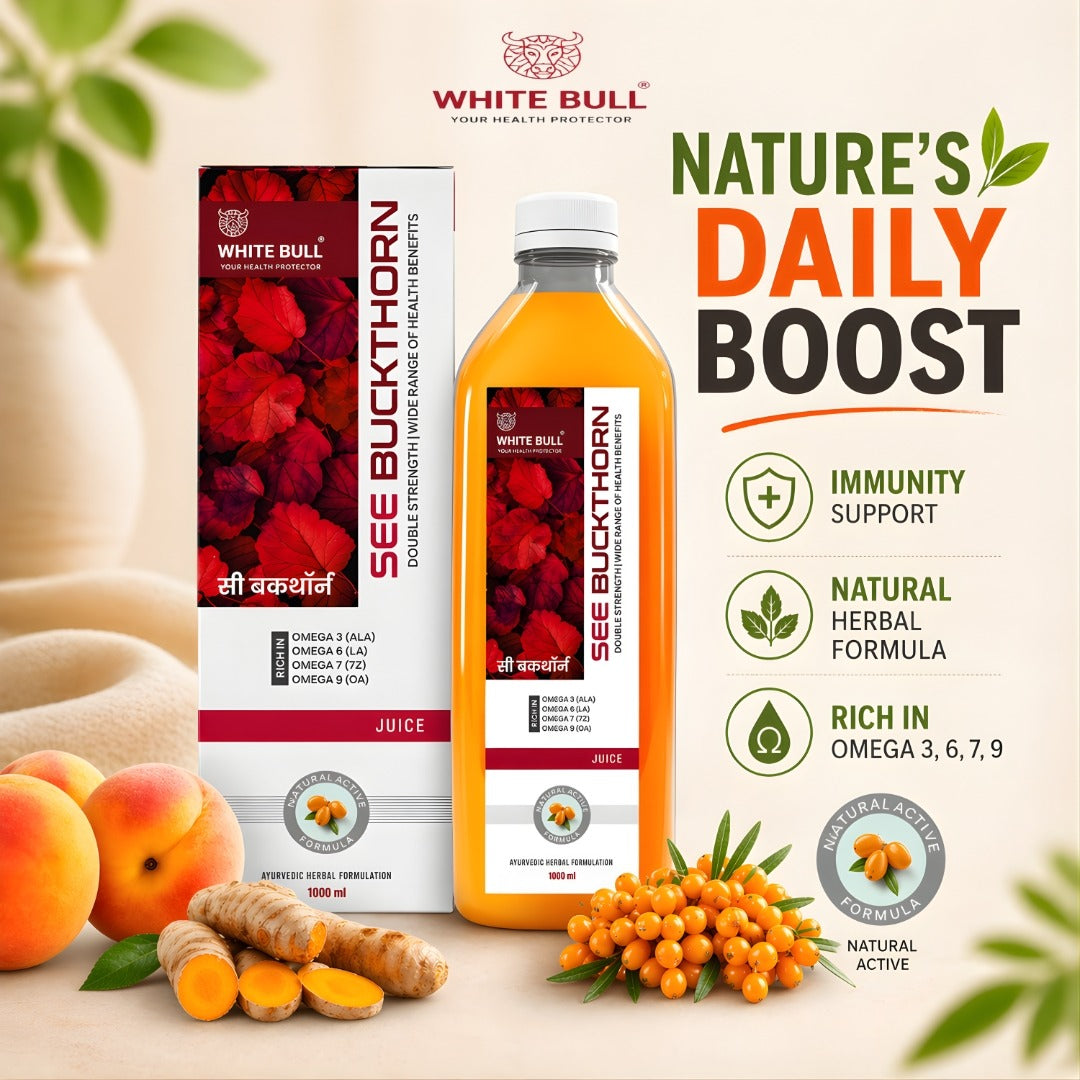 Sea Buckthorn Juice – Antioxidant Rich | Omega 3,6,7,9 | 1L