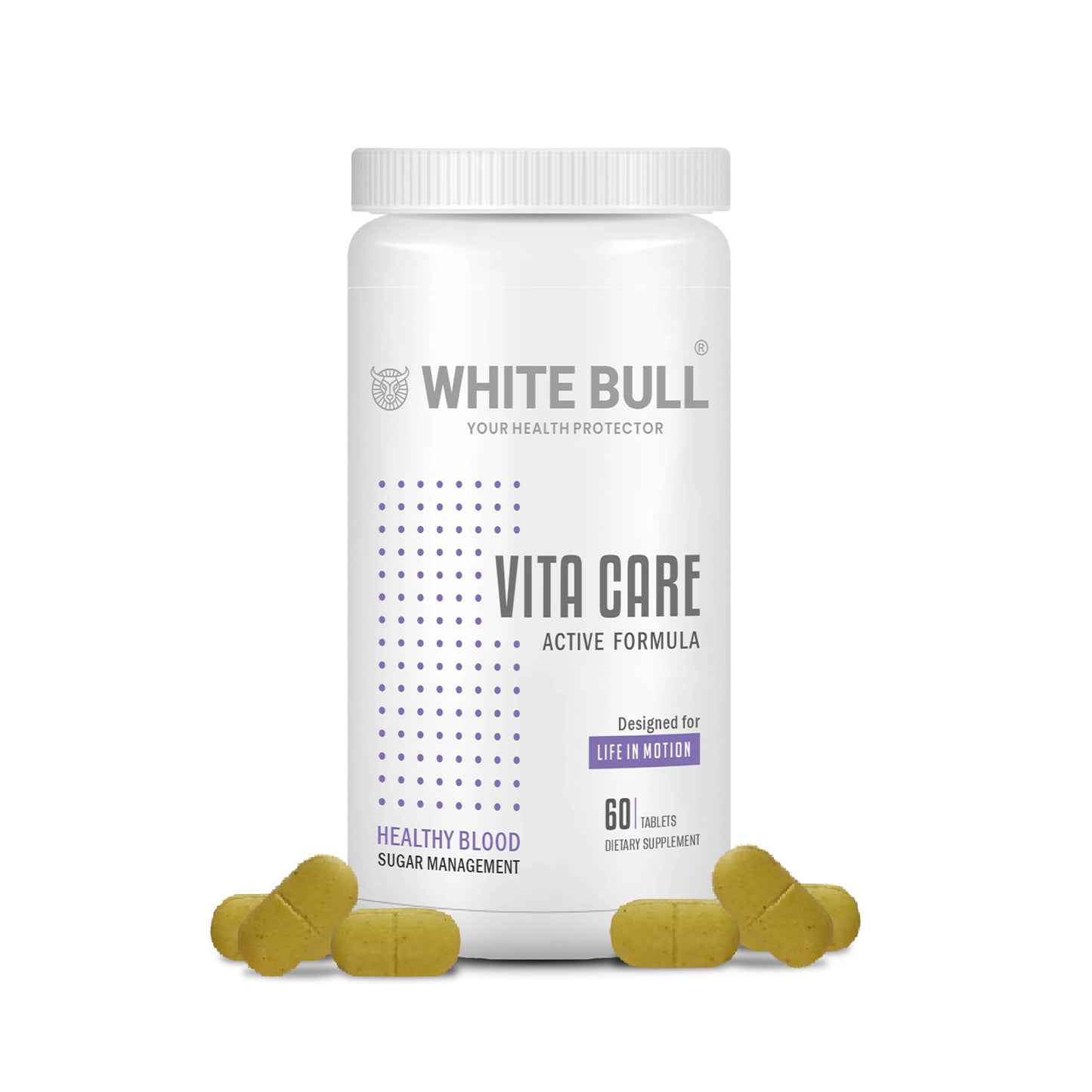 Vita Care – Multivitamin for Diabetes Support | Enhances Insulin Production & Healthy Metabolism | With Essential Vitamins, Minerals & Antioxidants | 60 Tablets