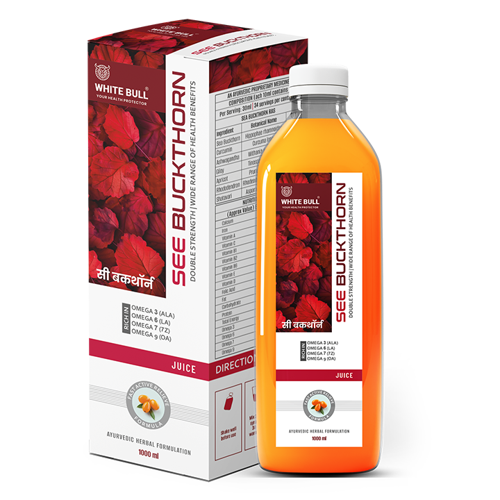Sea Buckthorn Juice – Antioxidant Rich | Omega 3,6,7,9 | 1L