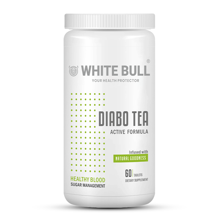 Diabo Tea (60 Tablets) | Extract Blend for Diabetes Care | Supports Blood Sugar Balance & Metabolism | Vegan & Gluten-Free