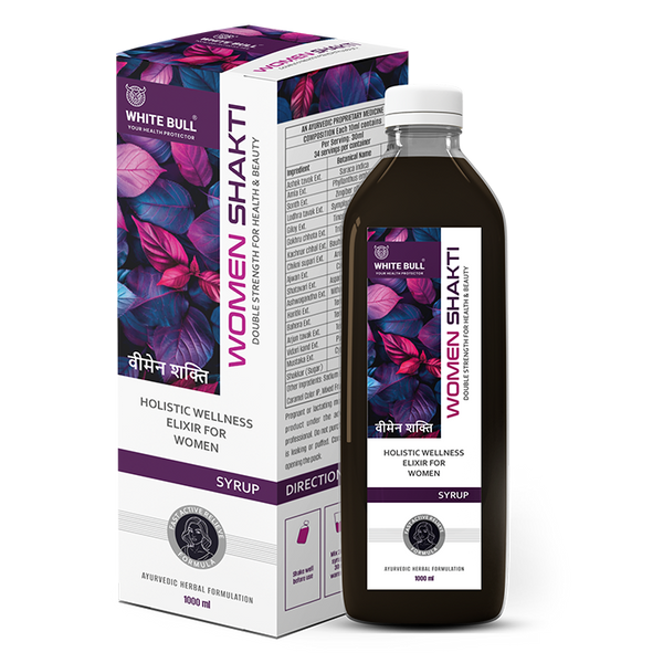 Women Shakti Juice | Supports Female Health, Natural Rhythm & Vitality | Supports and helps with PMS and PCOS Symptoms | 1 Lit