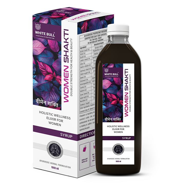 Women Shakti Juice | Supports Female Health, Natural Rhythm & Vitality | Supports and helps with PMS and PCOS Symptoms | 1 Lit