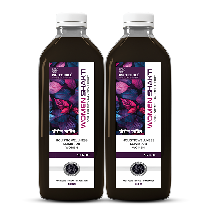 Women Shakti Juice (Pack of 2) | Supports Female Health, Natural Rhythm & Vitality | Supports and helps with PMS and PCOS Symptoms | 1 Lit